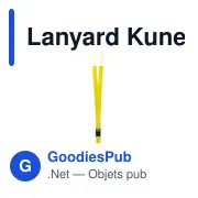 Lanyard Kunel - Miniature 2