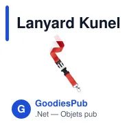 Lanyard Kunel - Miniature 11