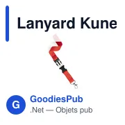Lanyard Kunel - Miniature 4