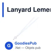 Lanyard Lemer - Miniature 3