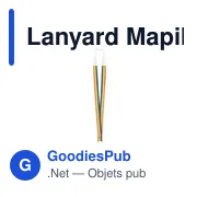 Lanyard Mapik - Miniature 2