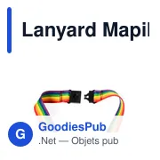 Lanyard Mapik - Miniature 5