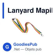 Lanyard Mapik - Miniature 6