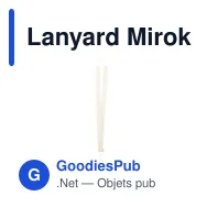 Lanyard Mirok - Miniature 1