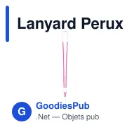 Lanyard Perux - Miniature 3