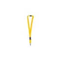 Variante Yellow 012C - Lanyard personnalisable en polyester 20 mm avec logo - 11 coloris
