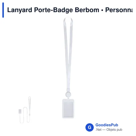 Lanyard Porte-Badge Berbom