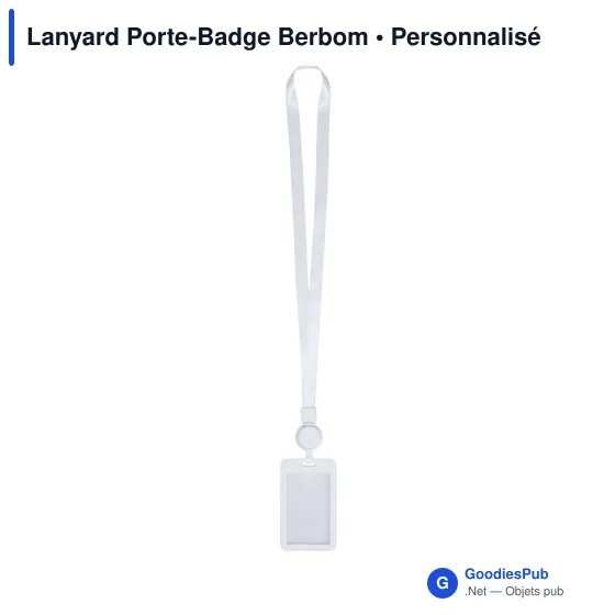 Lanyard Porte-Badge Berbom - Image 2