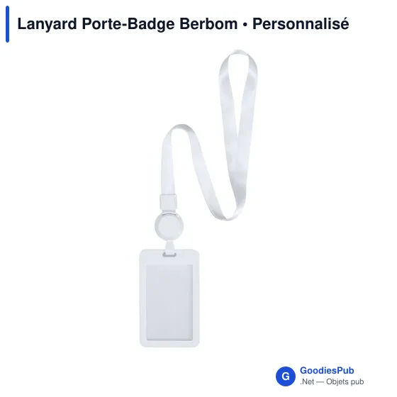 Lanyard Porte-Badge Berbom - Image 3