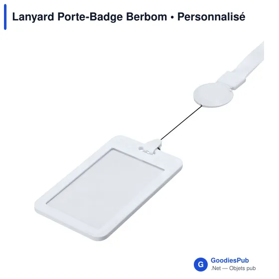 Lanyard Porte-Badge Berbom - Image 4