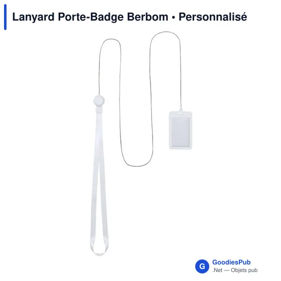 Lanyard Porte-Badge Berbom - Image 5