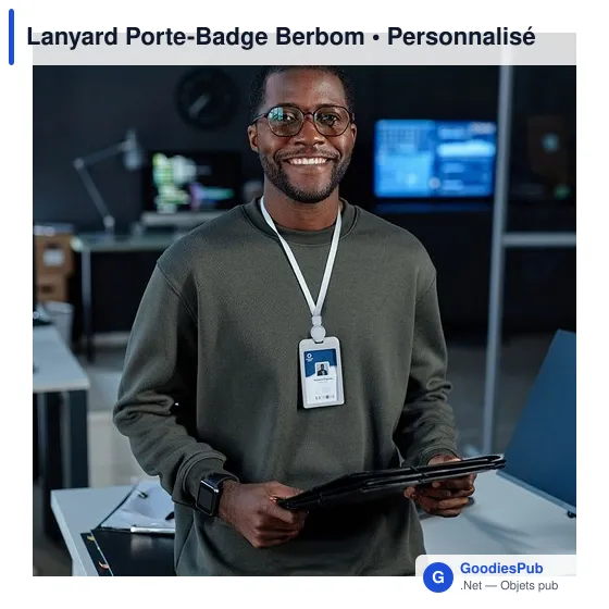 Lanyard Porte-Badge Berbom - Image 6