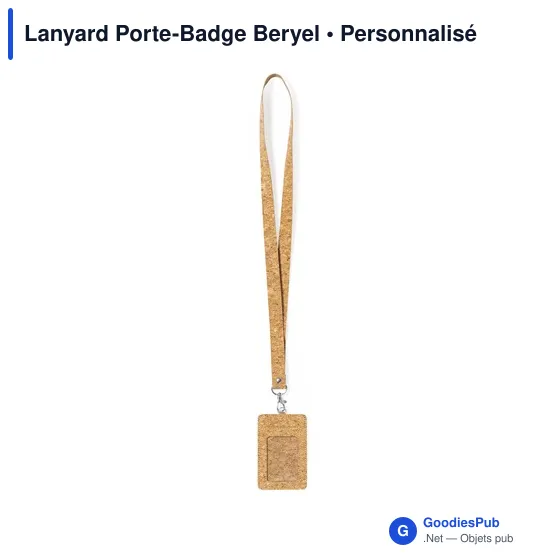 Lanyard Porte-Badge Beryel - Image 1