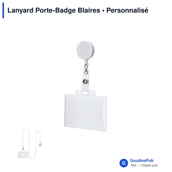 Lanyard Porte-Badge Blaires - Image 1