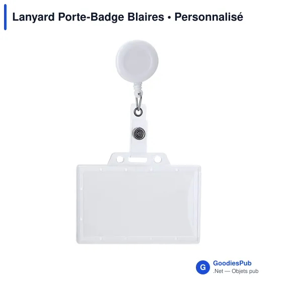 Lanyard Porte-Badge Blaires - Image 2