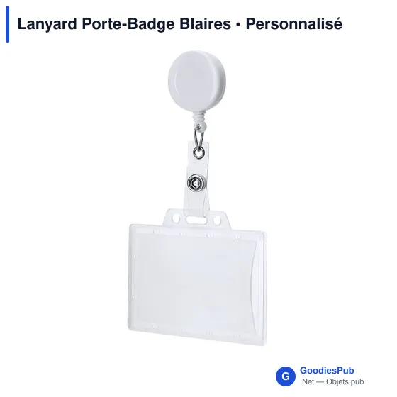 Lanyard Porte-Badge Blaires - Image 3