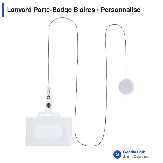 Lanyard Porte-Badge Blaires - Image 5