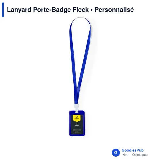 Lanyard Porte-Badge Fleck - Image 12