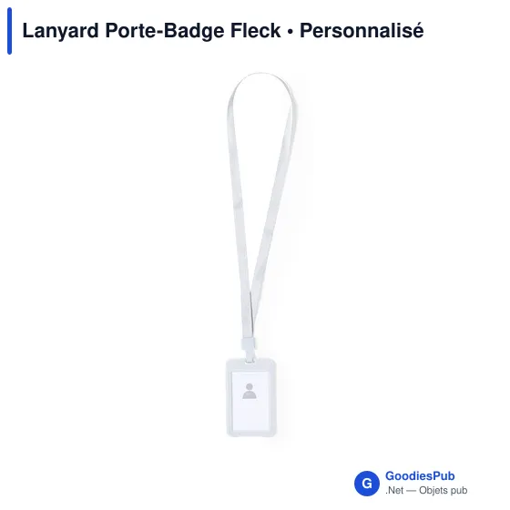 Lanyard Porte-Badge Fleck - Image 5