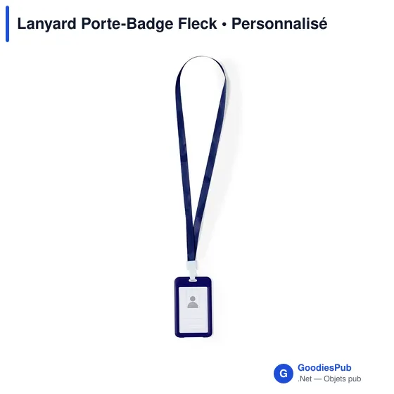 Lanyard Porte-Badge Fleck - Image 9