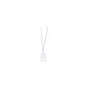 Variante blanc - Lanyard Porte-Badge Fleck