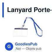Lanyard Porte-Badge Maes - Miniature 11