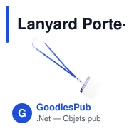 Lanyard Porte-Badge Maes - Miniature 10