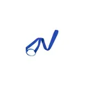 Variante bleu - Lanyard personnalisable avec porte-gobelet pour logo - Frinly