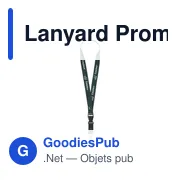Lanyard personnalisable en RPET avec logo - Promo Complete Sublimation - Miniature 3