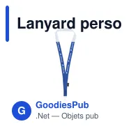 Lanyard personnalisable en RPET 2 cm avec logo - Lanyard Safety - Miniature 2