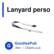 Lanyard personnalisable en RPET 2 cm avec logo - Lanyard Safety - Miniature 3