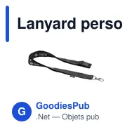 Lanyard personnalisable en RPET 2 cm avec logo - Lanyard Safety - Miniature 5