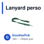 Lanyard personnalisable en RPET 2 cm avec logo - Lanyard Safety - Miniature 9