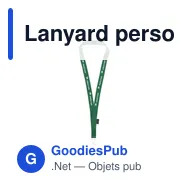 Lanyard personnalisable en RPET 2 cm avec logo - Lanyard Safety - Miniature 10