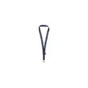 Variante bleu marine - Lanyard personnalisable en RPET 2 cm avec logo - Lanyard Safety