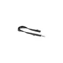 Variante noir - Lanyard personnalisable en RPET 2 cm avec logo - Lanyard Safety