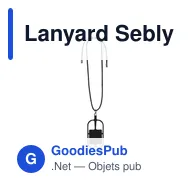 Lanyard Sebly - Miniature 1