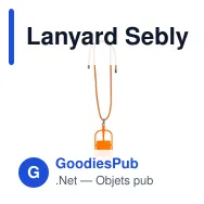 Lanyard Sebly - Miniature 11