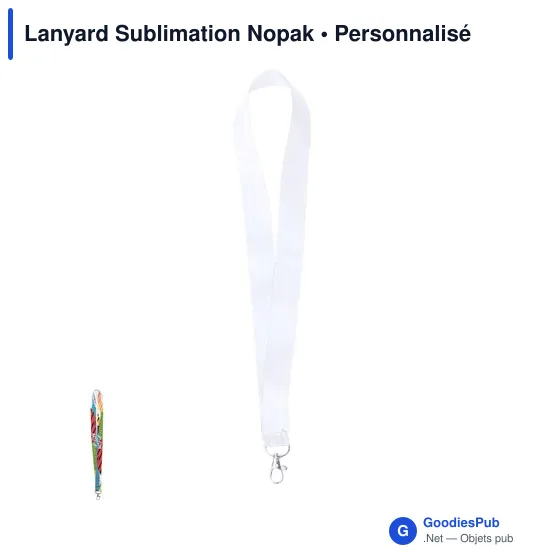 Lanyard Sublimation Nopak - Image 1