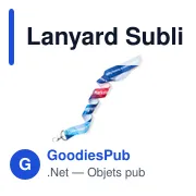 Lanyard Sublimation Nopak - Miniature 4