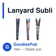 Lanyard Sublimation Nopak - Miniature 6