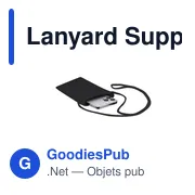 Lanyard Support Hulak - Miniature 4