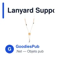 Lanyard Support Reuter - Miniature 1