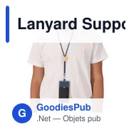 Lanyard Support Thorne - Miniature 6