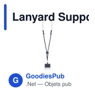 Lanyard Support Zaret - Miniature 3