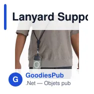 Lanyard Support Zaret - Miniature 6