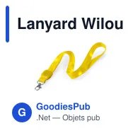 Lanyard Wilou - Miniature 3