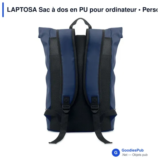 LAPTOSA Sac à dos en PU pour ordinateur - Image 2