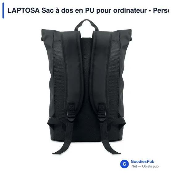 LAPTOSA Sac à dos en PU pour ordinateur - Image 8