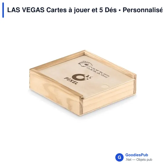 LAS VEGAS Cartes à jouer et 5 Dés - Image 5